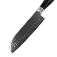 Damast Pakka Wood - Damascus Santoku 18 cm Keukenmessen Shinrai Japan
