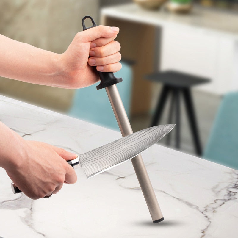 Diamond Carbon Staal - Slijpstaaf Knife Sharpeners Shinrai Japan