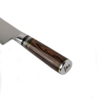 Micarta Jewels - Damascus Koksmes 20 cm Keukenmessen Shinrai Japan