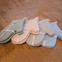 Witloft - Gerecycled Katoen Ovenwanten (2 st.) - Zalm Ovenwanten Witloft
