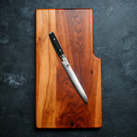 Yaxell Ran Fileermes / Sushimes 25,5 cm 69 laags roestvrij damast staal met canvas-micarta heft Yaxell