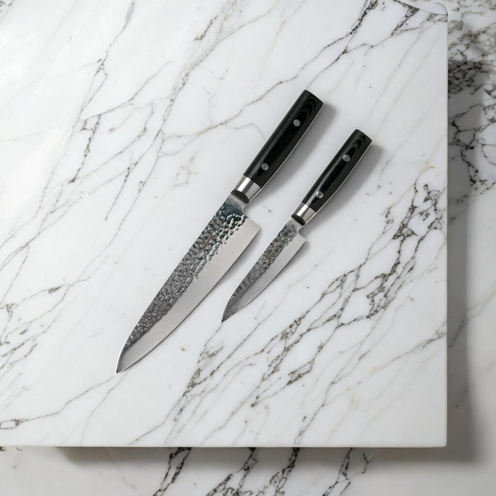 Yaxell Zen - Japanse Giftset 2-delig 37 laags damast roestvrijstaal Messensets Yaxell