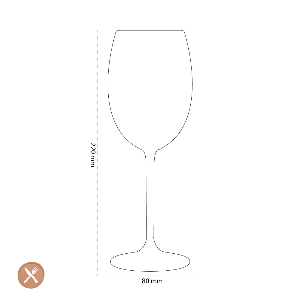 Leonardo - DAILY White Wine Glasses 370ml - Pack of 6