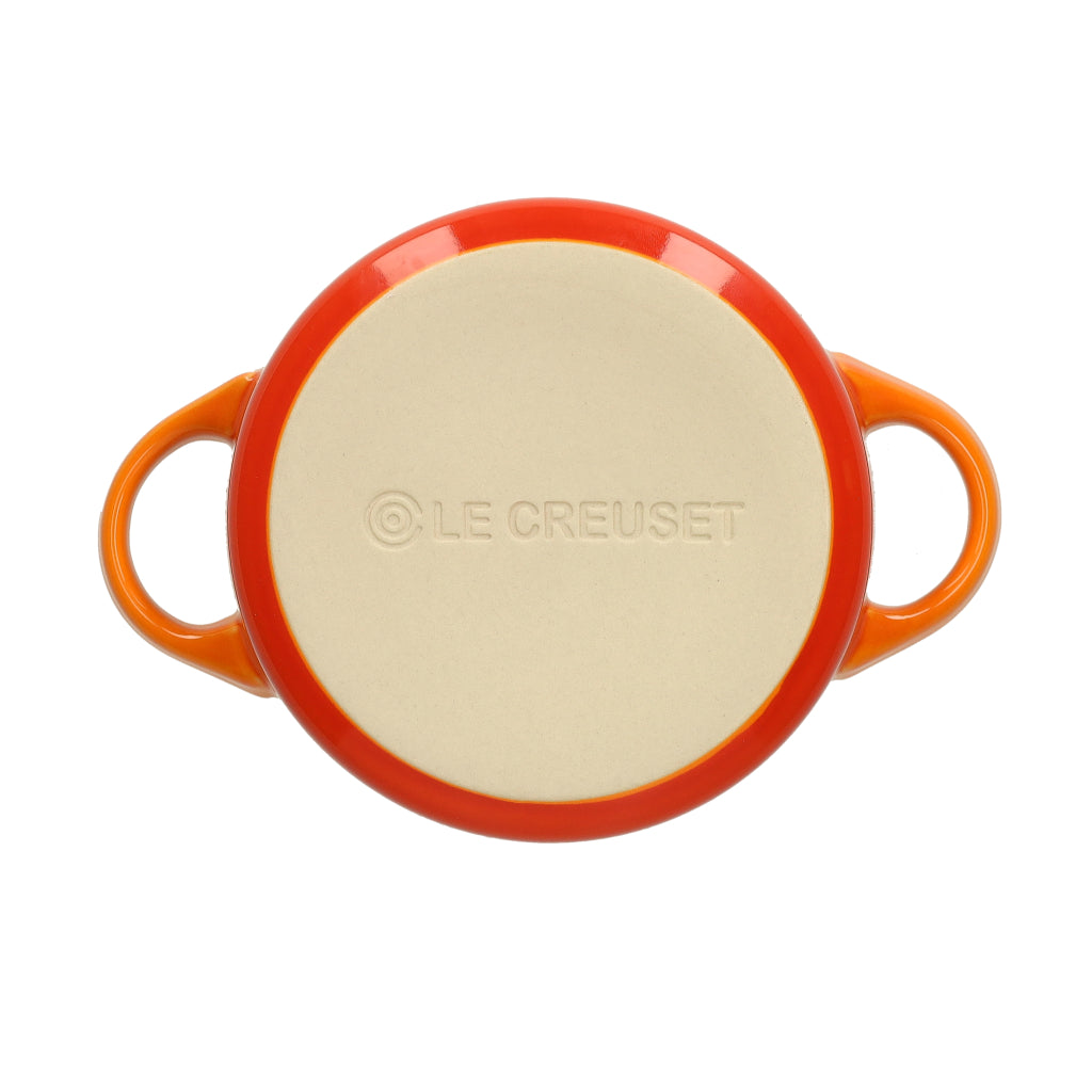 LeCreuset - Mini-Rôti-/ Faitout Orange-rouge 10cm 0.2l