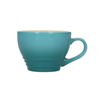 Le Creuset - Large Cappuccino Mug Caribbean Blue 0.4l