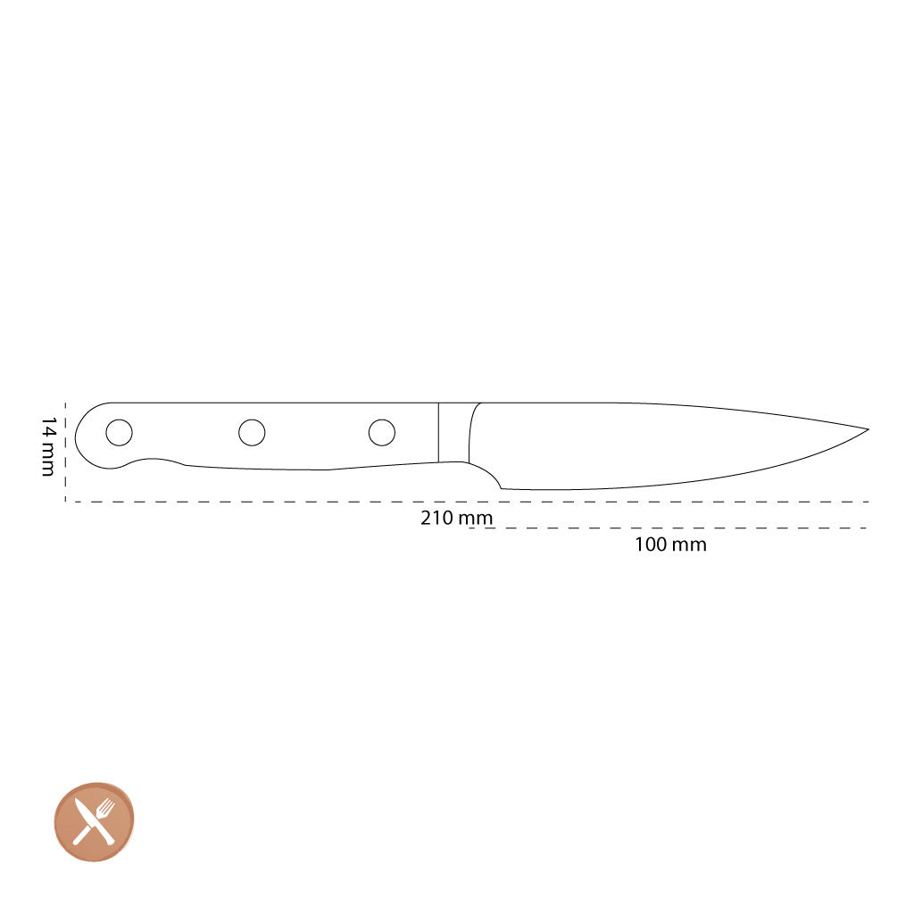 Zwilling - Prof S Paring and garnishing knife 100 mm