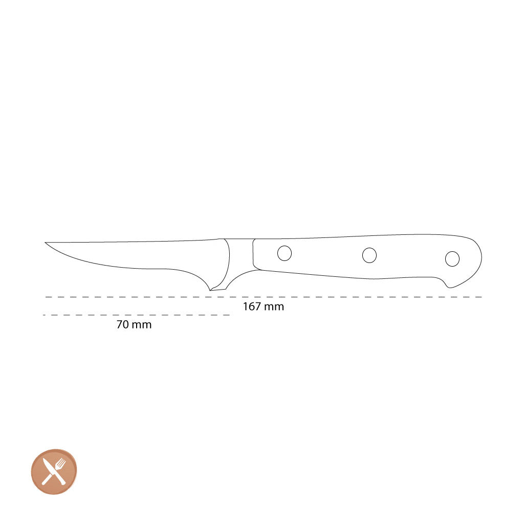 Wusthof - Couteau à légumes classique 7 cm