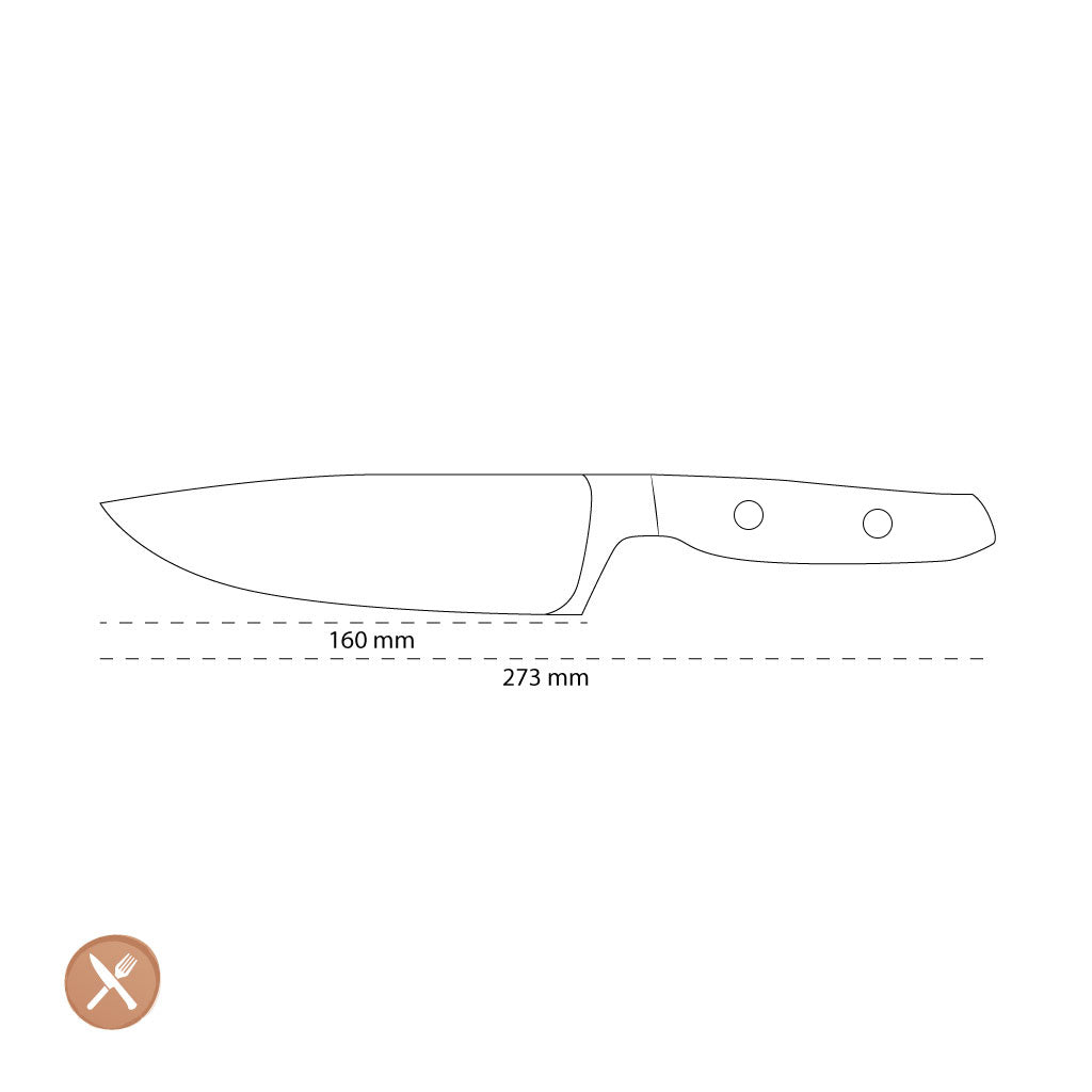 Wusthof - Amici Chef's Knife 16 cm