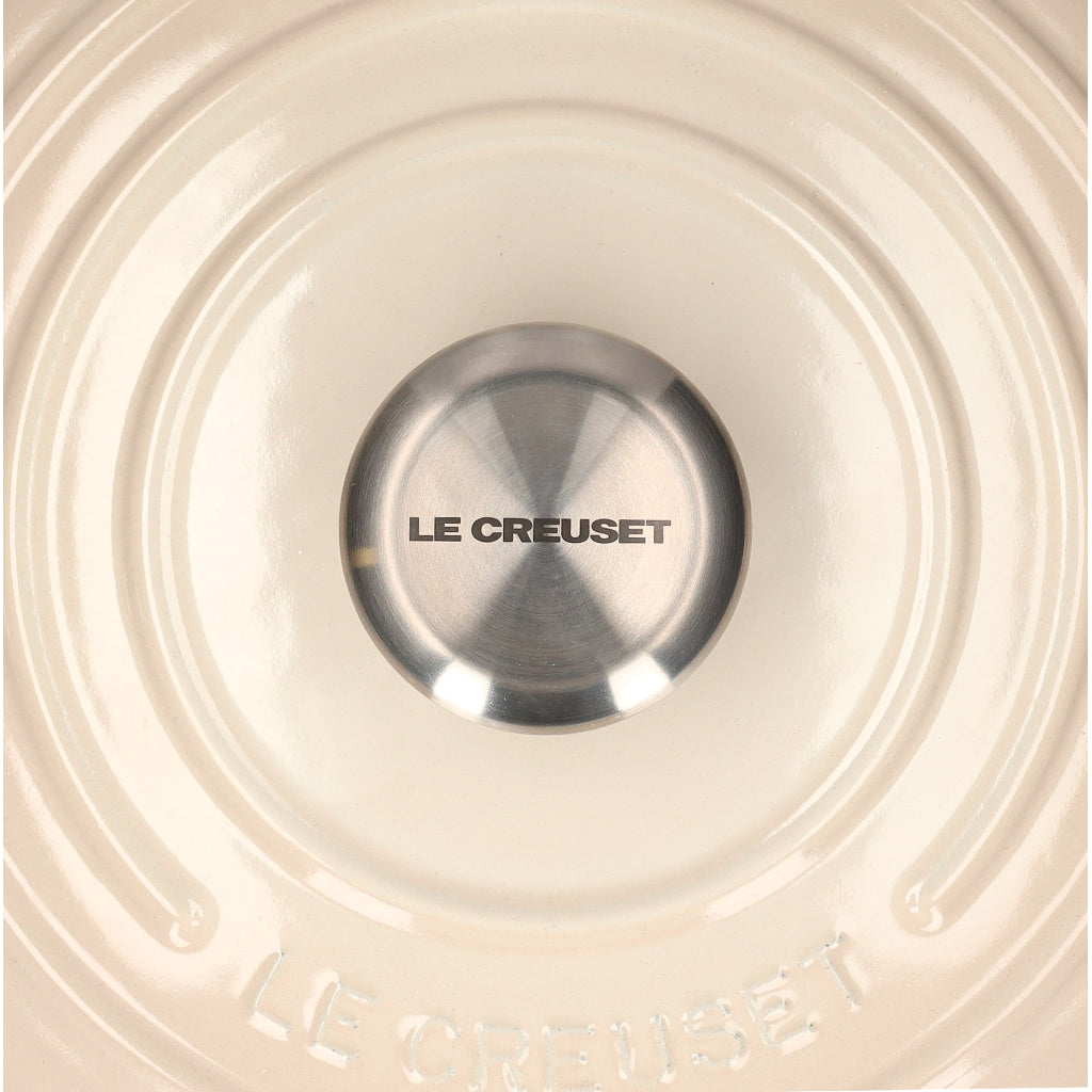 LeCreuset - Rôti- / Faitout Signature rond Meringue 24cm 4.2l