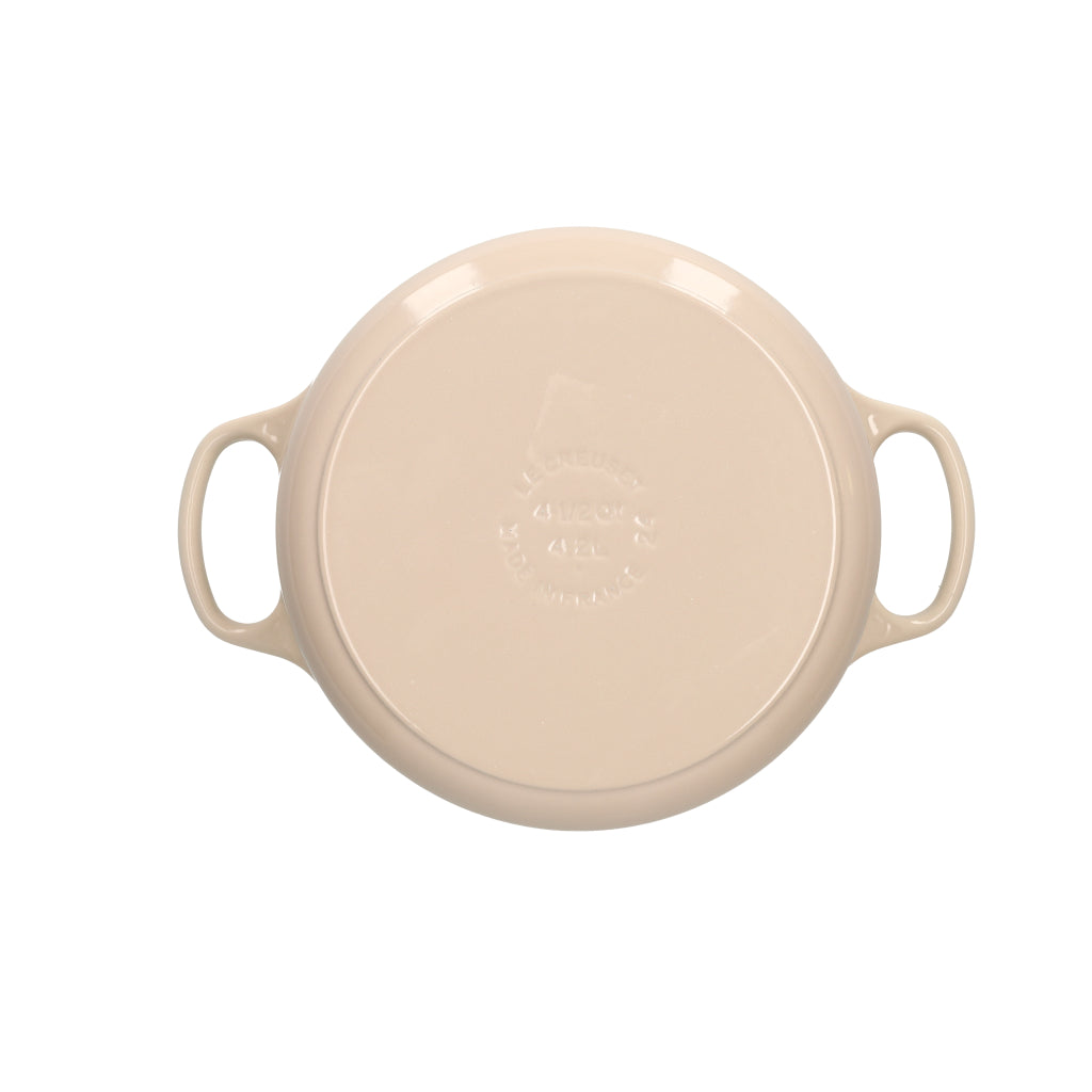 LeCreuset - Rôti- / Faitout Signature rond Meringue 24cm 4.2l