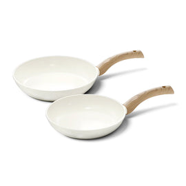 Cook & Pan - Ensemble de poêles à frire Go Ivory 2 pièces