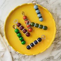 Addison Ross - Bobbin Bottle Opener - Khaki & Pale Denim