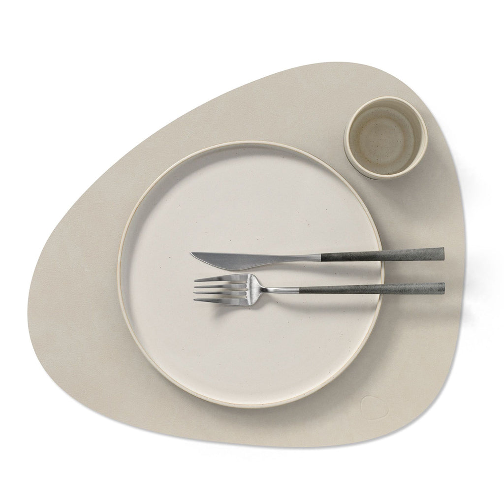 ADN de Lind - Set de table Curve L Nupo Blanc Huître