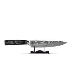 Impression Damas Japonaise Onyx Epoxy - Couteau de Chef 20 cm
