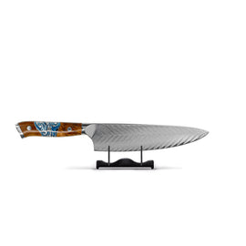 Shinrai Knives - Couteau de chef Damas série Eclipse 20 cm