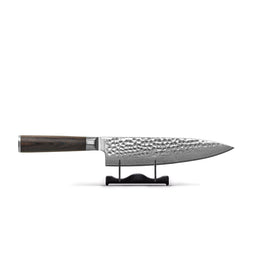 Shinrai Knives - Hammered Damast BR - Damascus Chef's Knife 20 cm