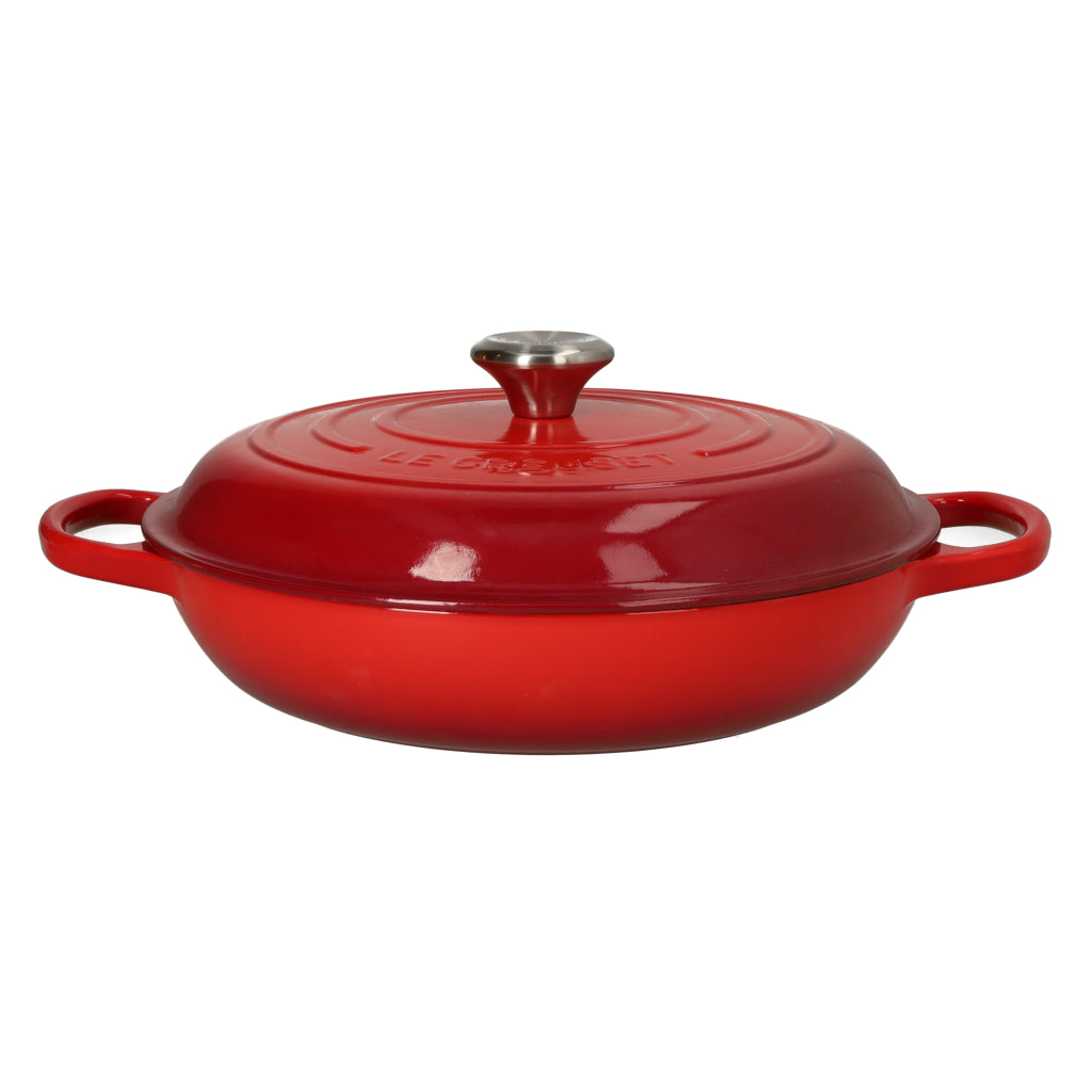 Le Creuset - Signature Campagnard Casserole Cherry Red 26 cm