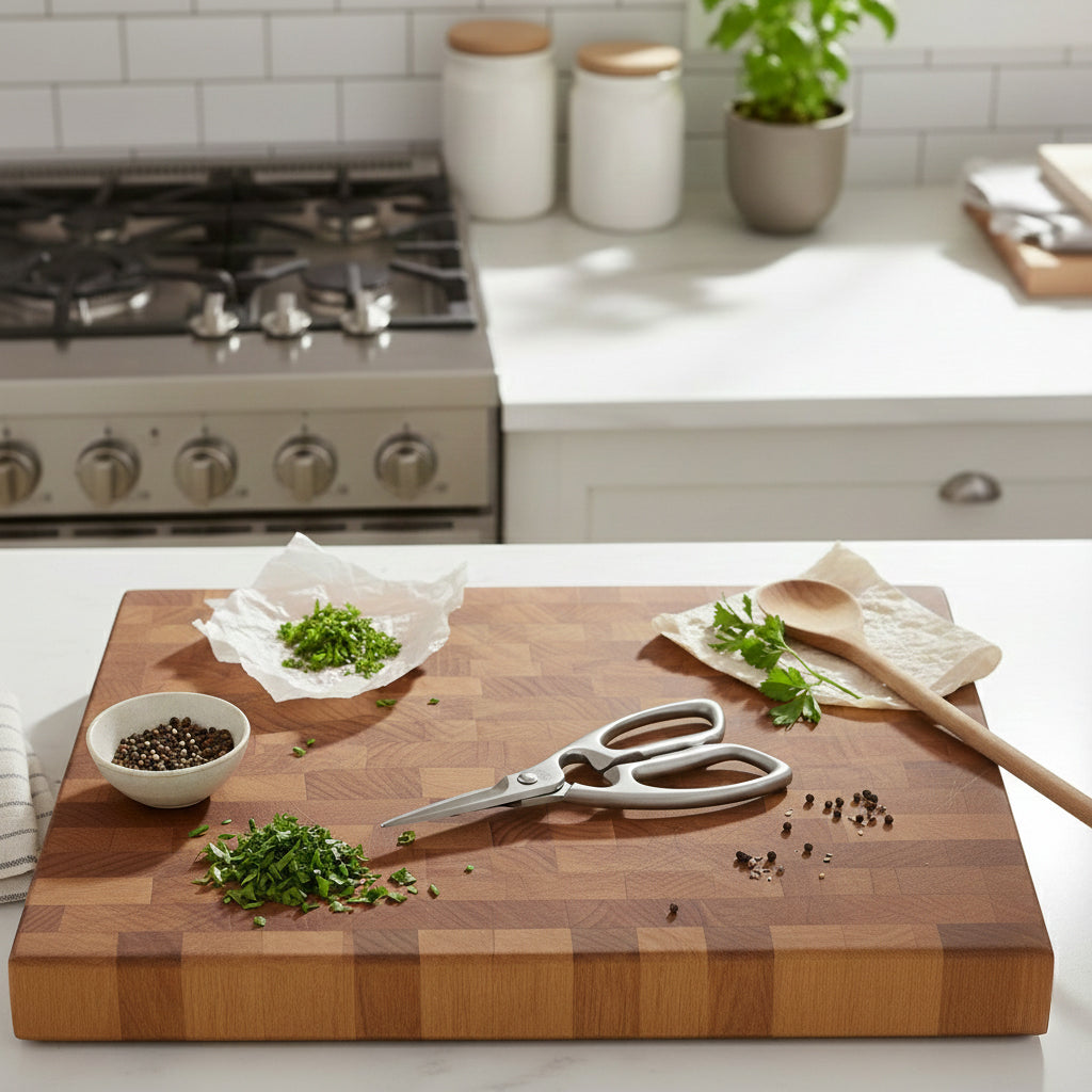 Shinrai Knives - Kitchen Scissors with Split Blades Pro