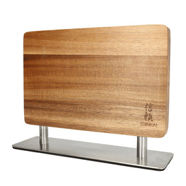 Shinrai Knives - Magnetic Knife Block Punch - Acacia Wood
