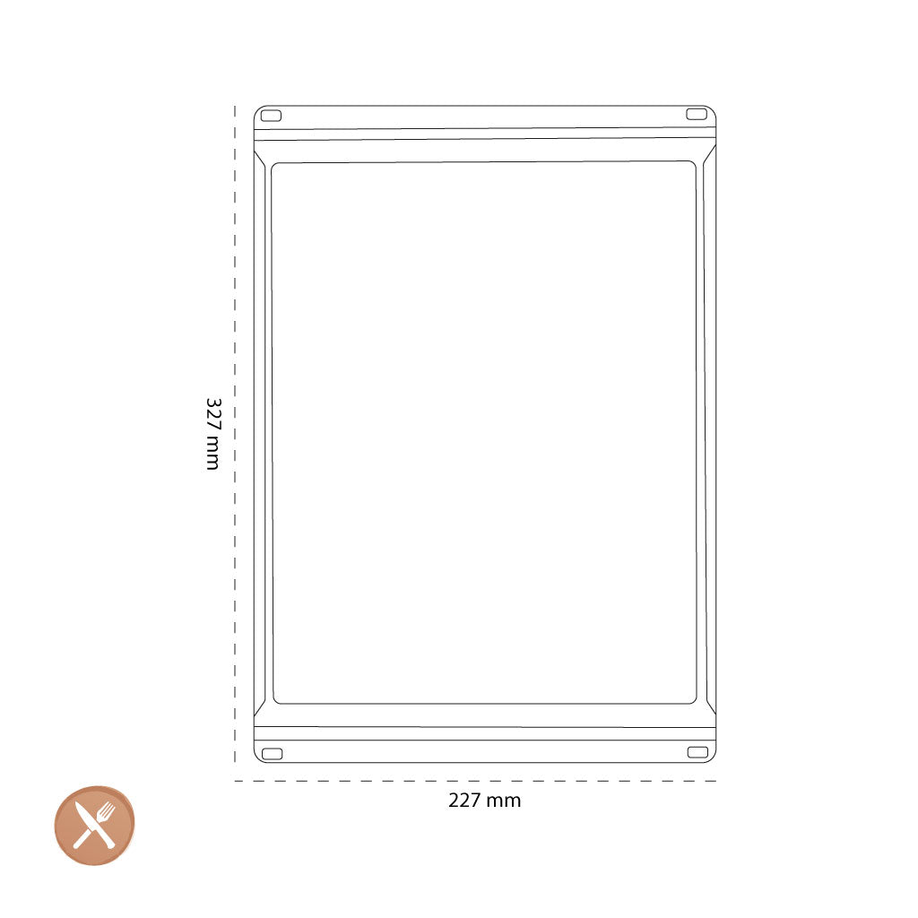 Planche à découper OXO 22,7 x 32,7 cm, lot de 3 pièces.