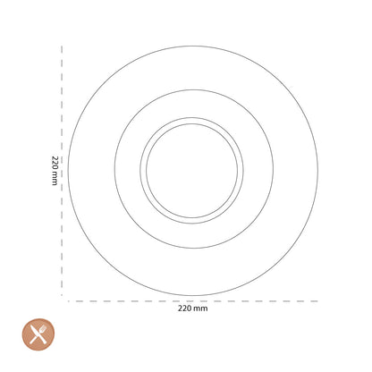 Villeroy & Boch - Afina - Assiette à salade 22cm