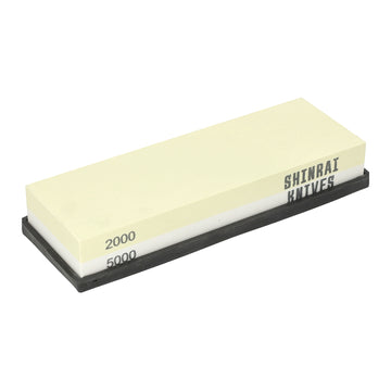Shinrai Knives - Double Sided Sharpening Stone - Grit 2000/5000