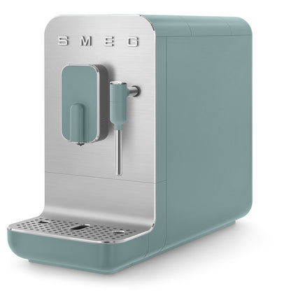 Smeg - Espresso Machine | Emerald Green | Contemporary | Automatic Coffee Machine with Steam Function