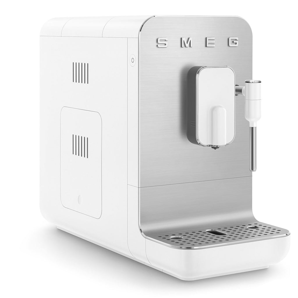 Smeg - Machine à expresso | Blanc mat | Contemporain | Machine à café automatique