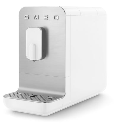 Smeg - Machine à expresso | Blanc mat | Contemporain | Machine à café automatique