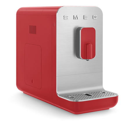 Smeg - Machine à expresso | Rouge | Contemporain | Machine à café automatique