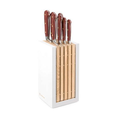 Wusthof - Classic Color 7-piece knife set with Tasty Sumac block