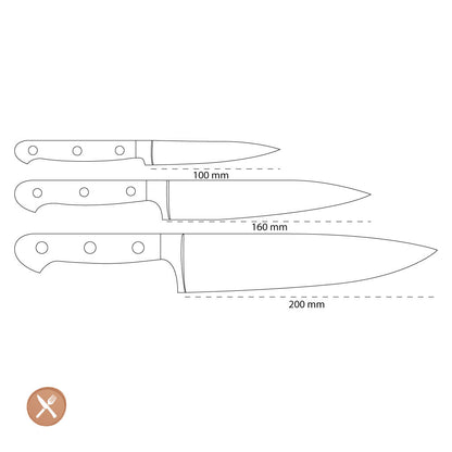 Zwilling - Prof S Knife set 3-piece