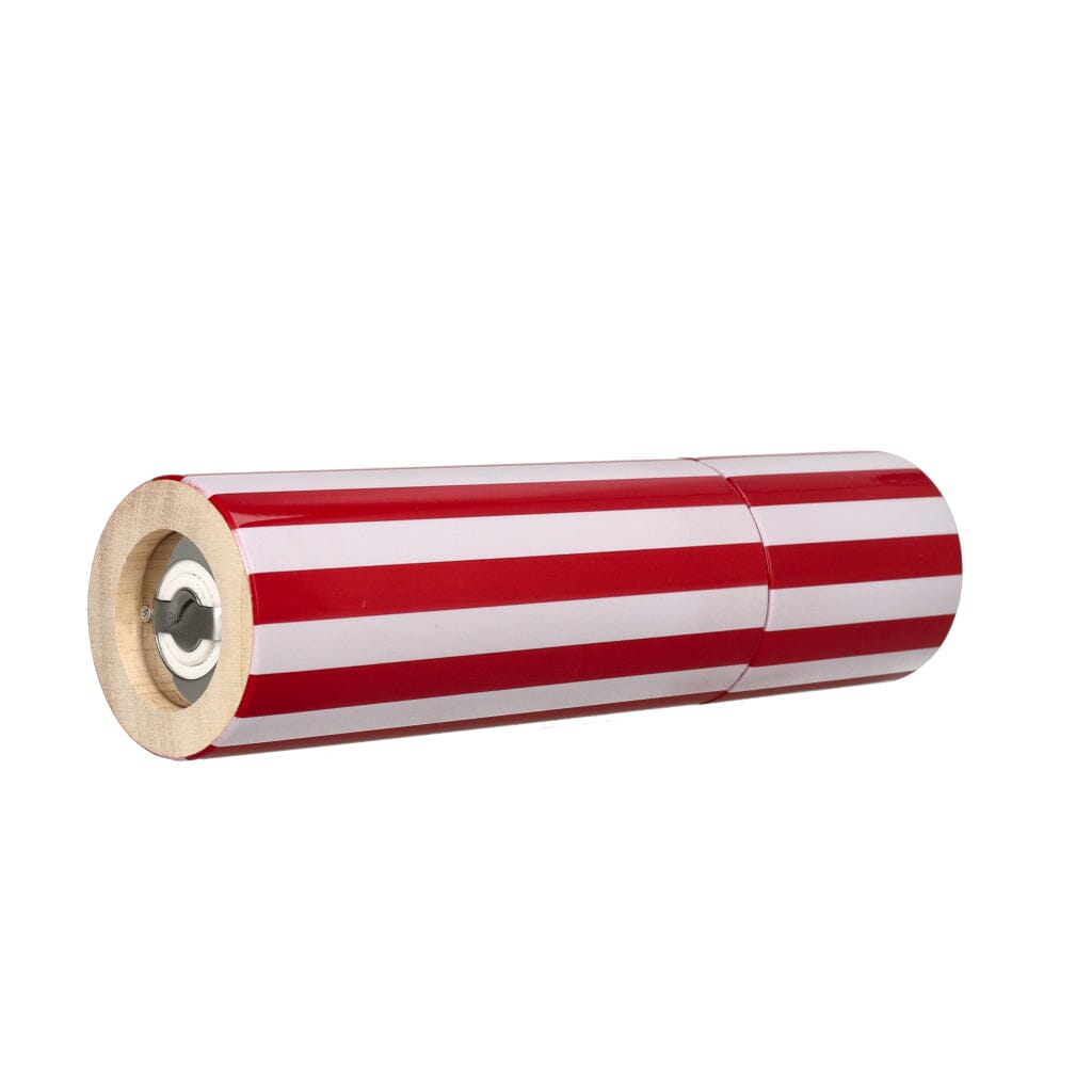 Addison Ross - Column Striped Peper & Zoutmolen Red & White 24 cm Peper/Zoutmolen Addison Ross 