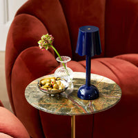 Addison Ross - Scallop Tafellamp LED - Navy - 28 cm Tafellamp Addison Ross 