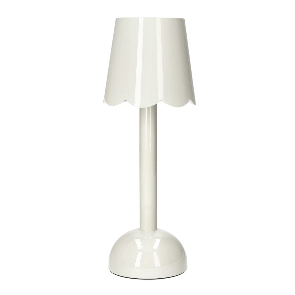 Addison Ross - Scallop Tafellamp LED - White - 28 cm Tafellamp Addison Ross 