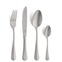 Amefa - Baguette - Coffret de couverts 24 pièces pour 6 personnes - Finition Stonewash - Coffret de couverts Amefa