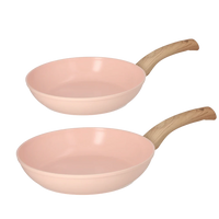 Cook & Pan - Blush Koekenpannenset 2-delig Pannenset Cook & Pan 