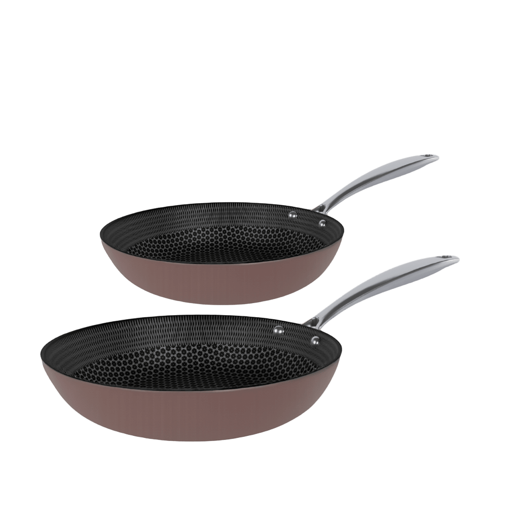 Cook & Pan - Honey Taupe of Mind Koekenpannenset 2-delig Pannenset Cook & Pan 