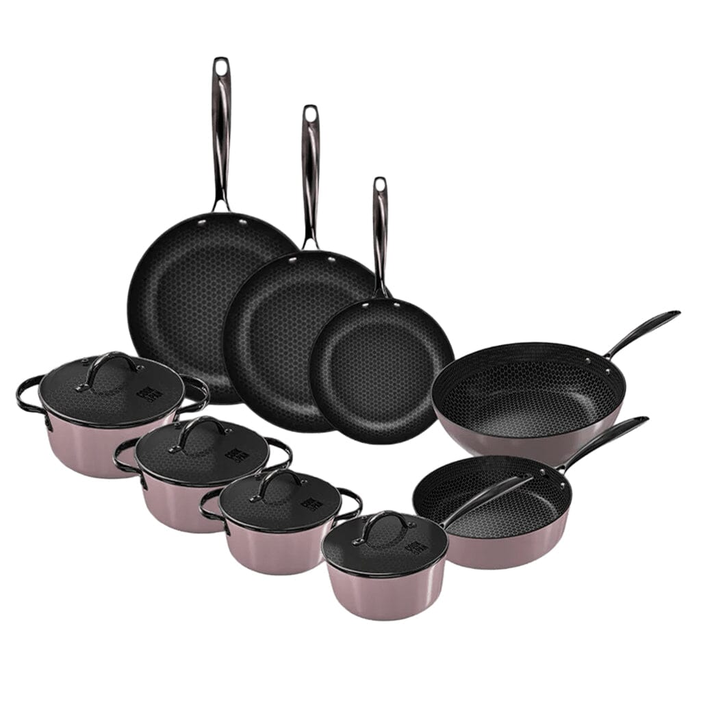 Cook & Pan - Honey Taupe of Mind Pannenset 9-delig Pannenset Cook & Pan 