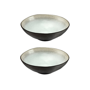 Medard de Noblat - Shadow Nacre - Salad bowl 24 cm (set of 2)