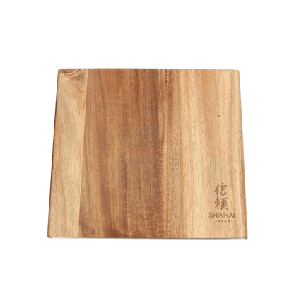 Shinrai Japan - Magnetic Knife Block Cito Single Sided - Acacia Wood