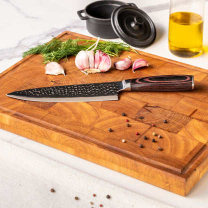 Shinrai Knives - Hammered Stainless Steel 6-piece Knife Set