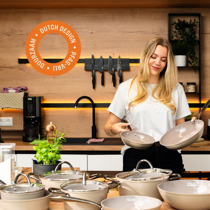 Poêle Cook &amp; Pan - Taupe of Mind 28 cm