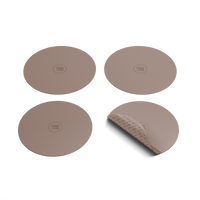 Cook &amp; Pan - Ensemble de 4 protections pour induction Taupe of Mind