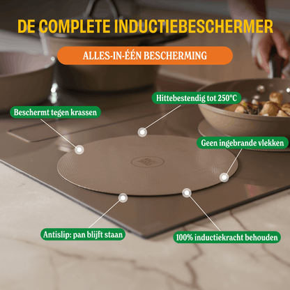 Cook &amp; Pan - Ensemble de 4 protège-plaques à induction Signature