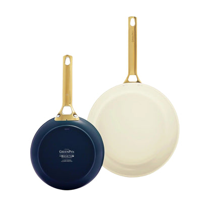 GreenPan - Padova Oxford Blue 2-piece pan set with ceramic non-stick coating 20/26 cm