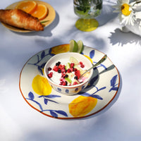 &Klevering - Bord citroentak set van 4 Borden &Klevering 