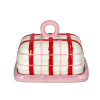 &Klevering - Botervloot ruit roze Botervloot &Klevering 