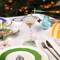 &Klevering - Coupe curve set van 2 Cocktail glazen &Klevering 