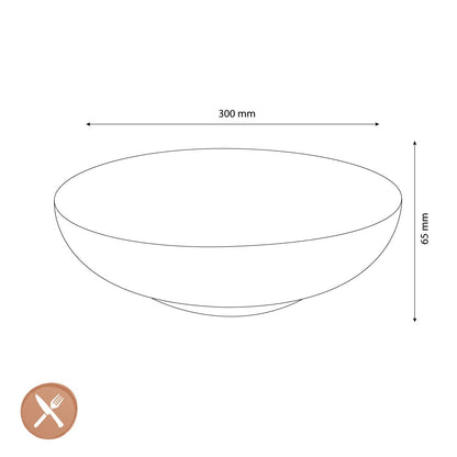 &Klevering - Saladeschaal Boavista - Groen Schalen &Klevering 